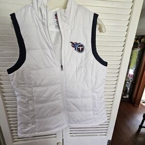 NFL White Team Apparel Vest